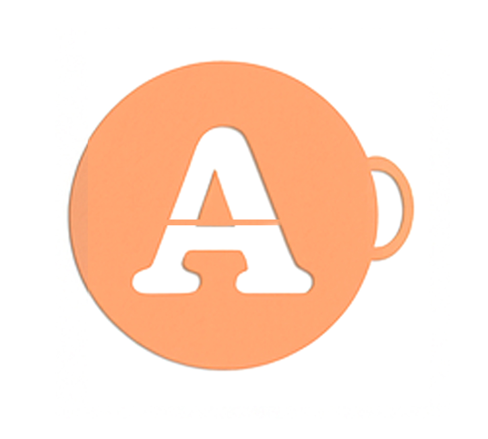 Abecedario, letras unitario